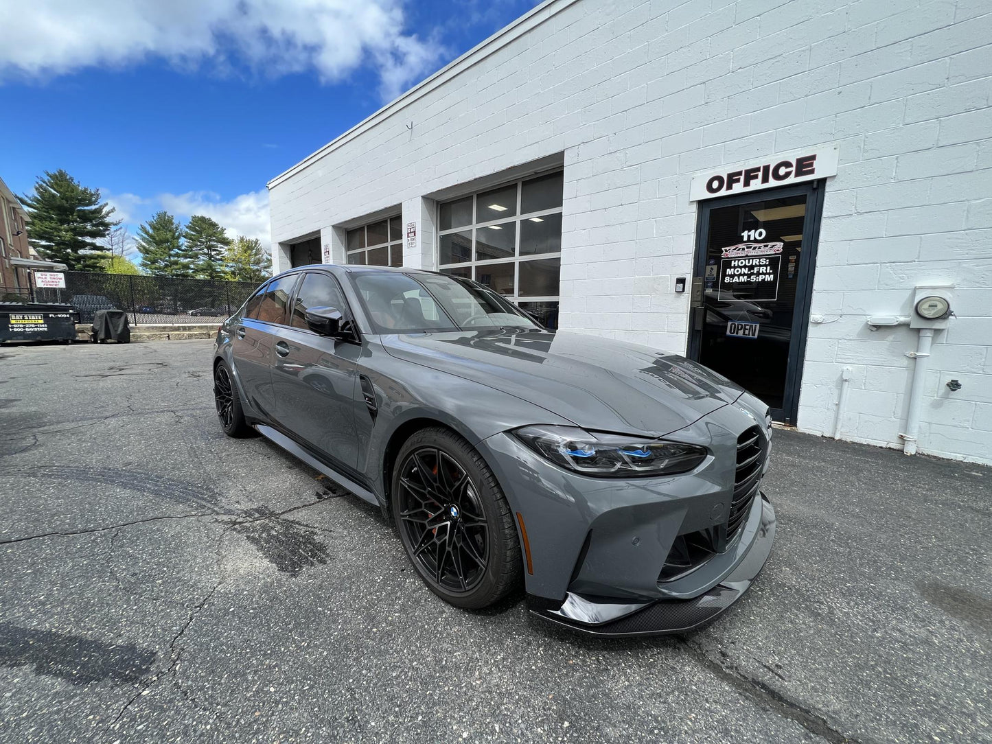 MHC Style Carbon Fiber Front Lip - BMW G80 M3 & G82/G83 M4