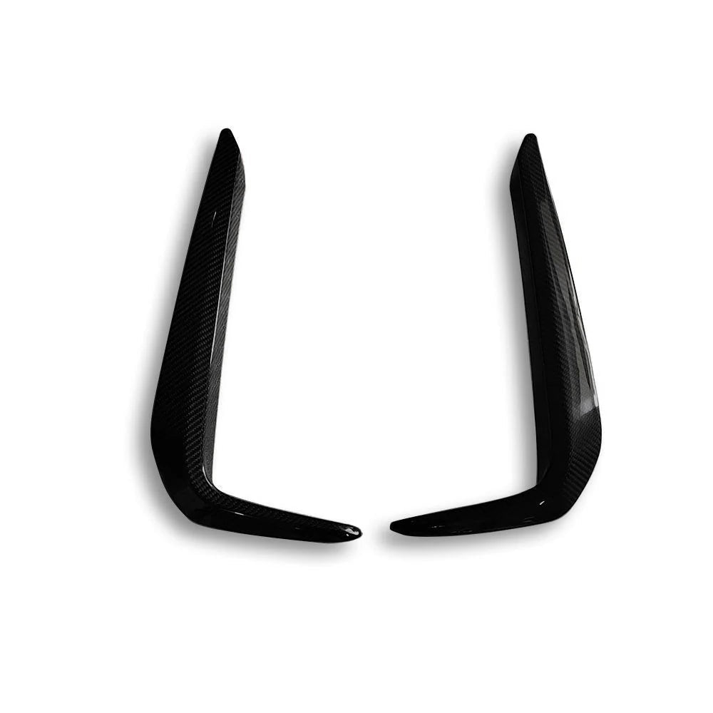 Carbon Fiber Front Upper Splitters - BMW G30 / G38 5 Series