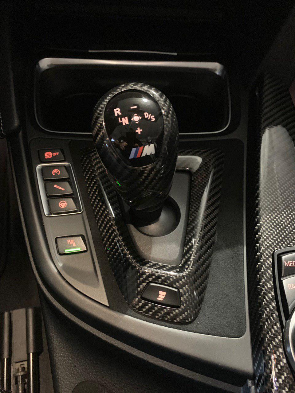 MP Style Carbon Fiber Gear Shifter - BMW F80 M3 | F82/F83 M4 | F87 M2