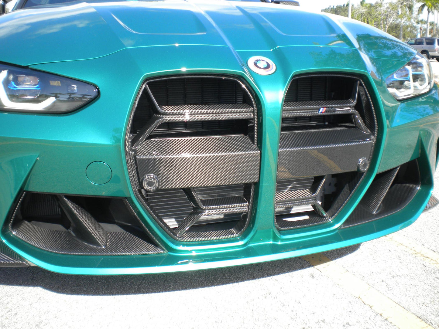 CSL Style Carbon Fiber Front Grilles - BMW G80 M3 & G82/G83 M4