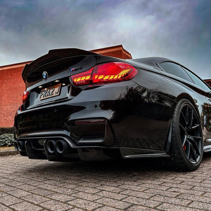 PSM Style Carbon Fiber Rear Diffuser - BMW F80 M3 & F82/F83 M4