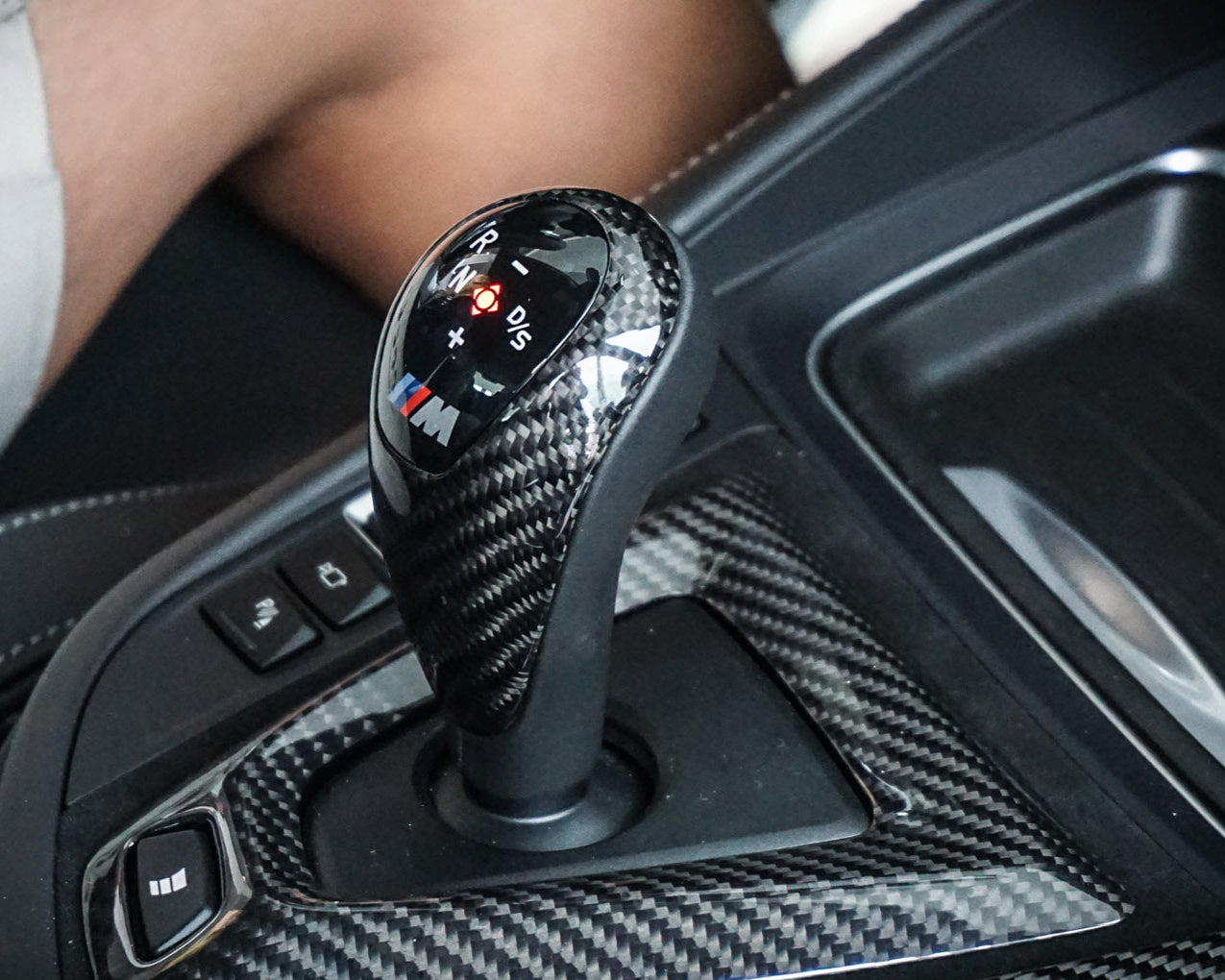 MP Style Carbon Fiber Gear Shifter - BMW F80 M3 | F82/F83 M4 | F87 M2