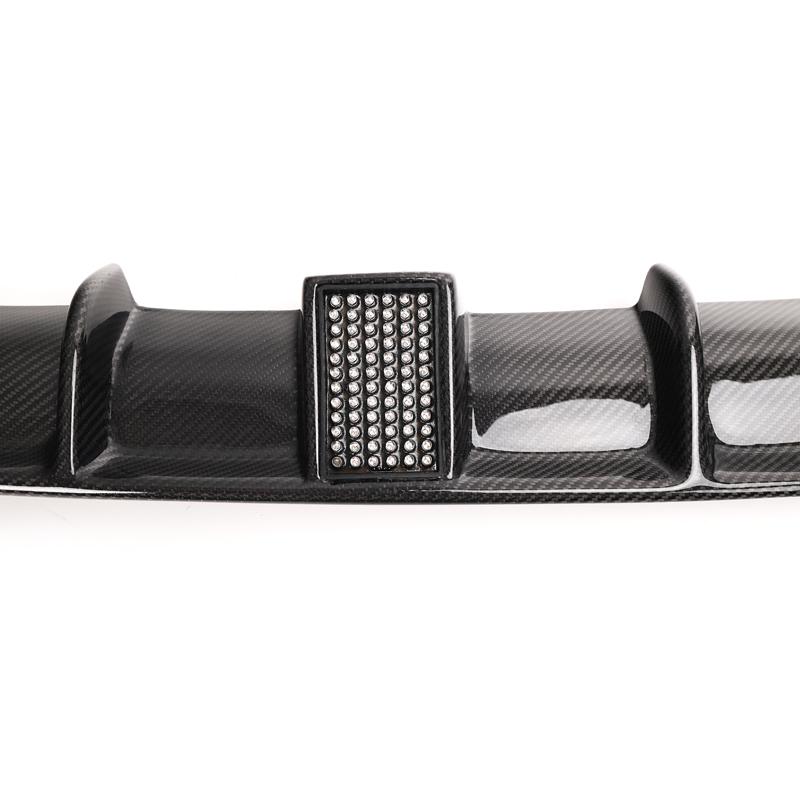 MP Style Carbon Fiber Rear Diffuser w/ Brake Light - BMW F30 3 Series