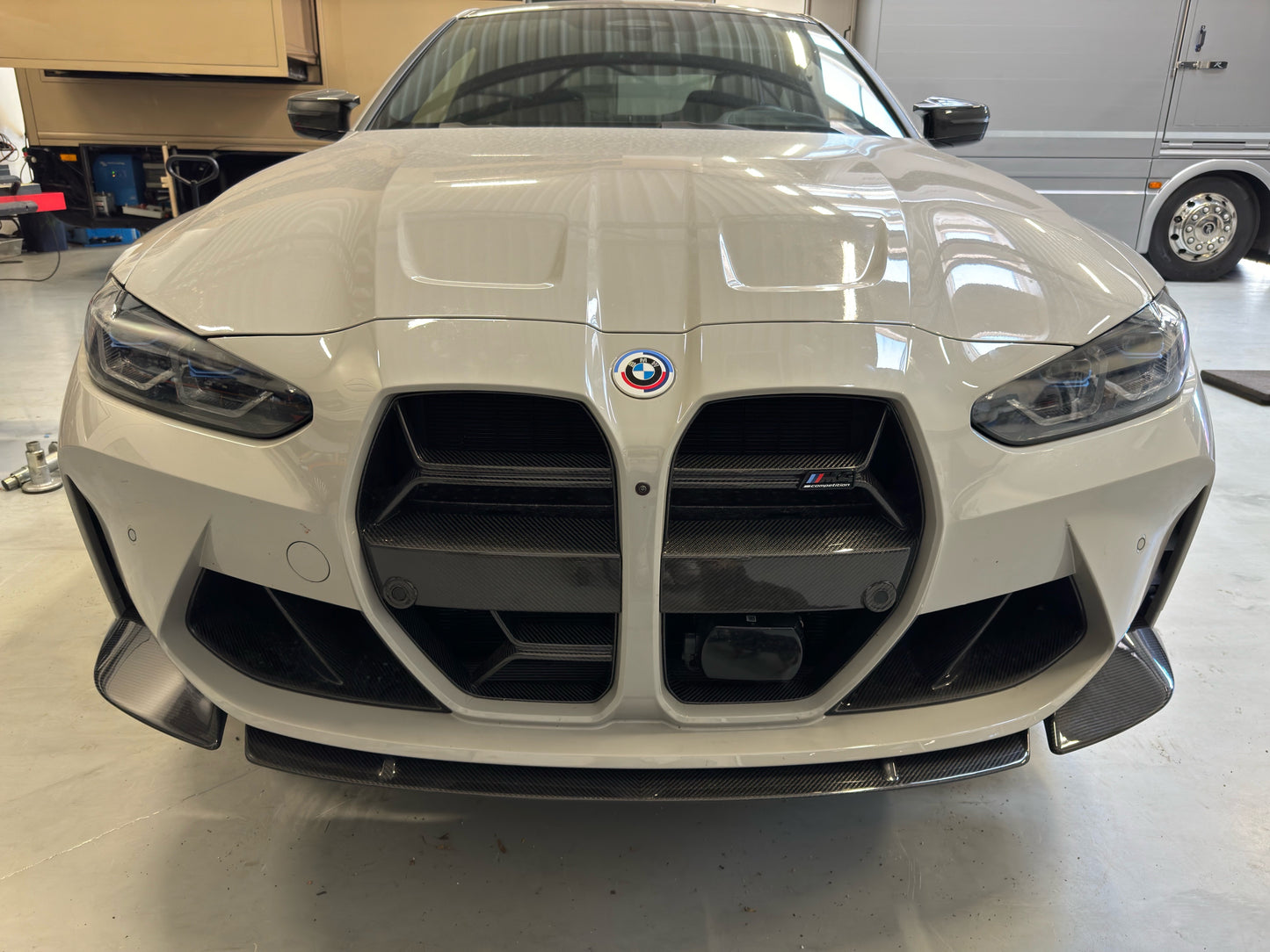 CSL Style Carbon Fiber Front Grilles - BMW G80 M3 & G82/G83 M4