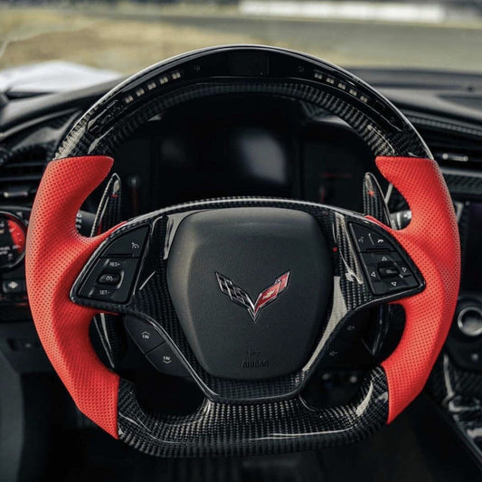 2014-2019 Chevrolet C7 Corvette - Custom Carbon Fiber Steering Wheel
