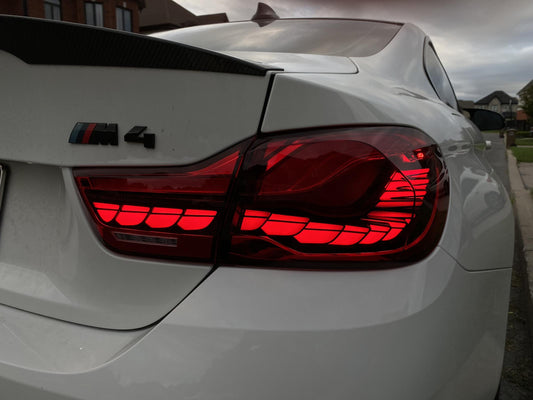 GTS Style OLED Sequential Taillights - BMW F82/F83 M4 & F32/F33/F36 4 Series