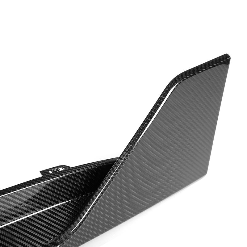 MP Style Carbon Fiber Rear Canard Splitters - BMW G80 M3 & G82/G83 M4