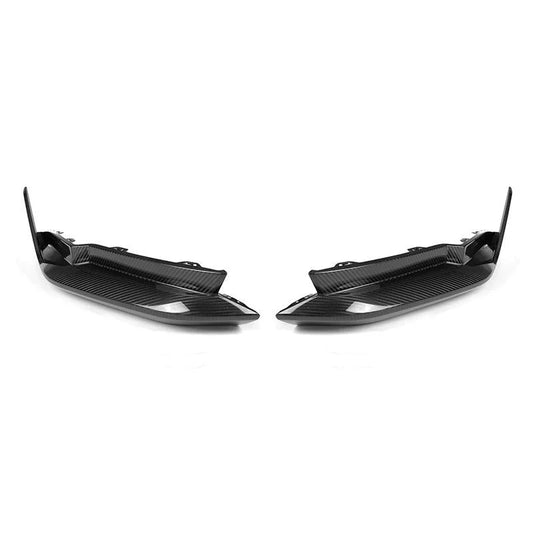 MP Style Carbon Fiber Rear Canard Splitters - BMW G80 M3 & G82/G83 M4