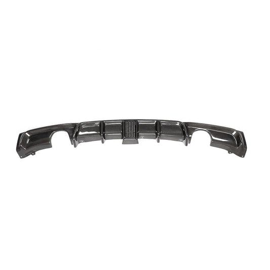 MP Style Carbon Fiber Rear Diffuser w/ Brake Light - BMW F30 3 Series