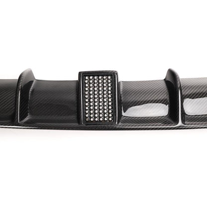 MP Style Carbon Fiber Rear Diffuser w/ Brake Light - BMW F30 3 Series