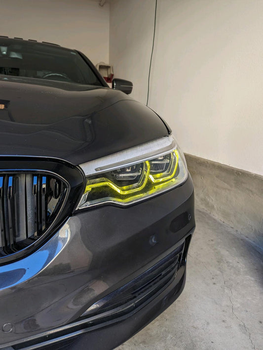 CSL Yellow Headlight DRL Module Set - BMW F90 M5 & G30 5 Series (Pre-LCI)